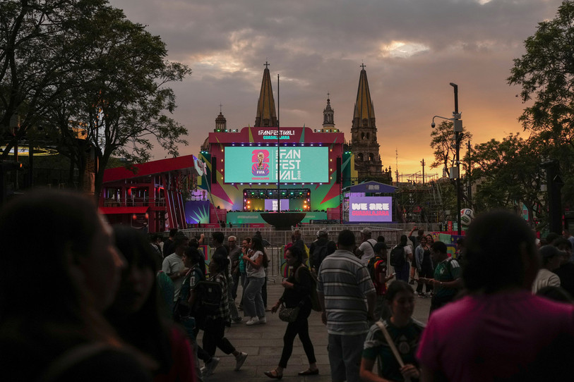 Joël Robert, journaliste sportif à la RTS, est à Mexico, où l’engouement commence à monter. (Photo : AP Photo/Matias Delacroix.)