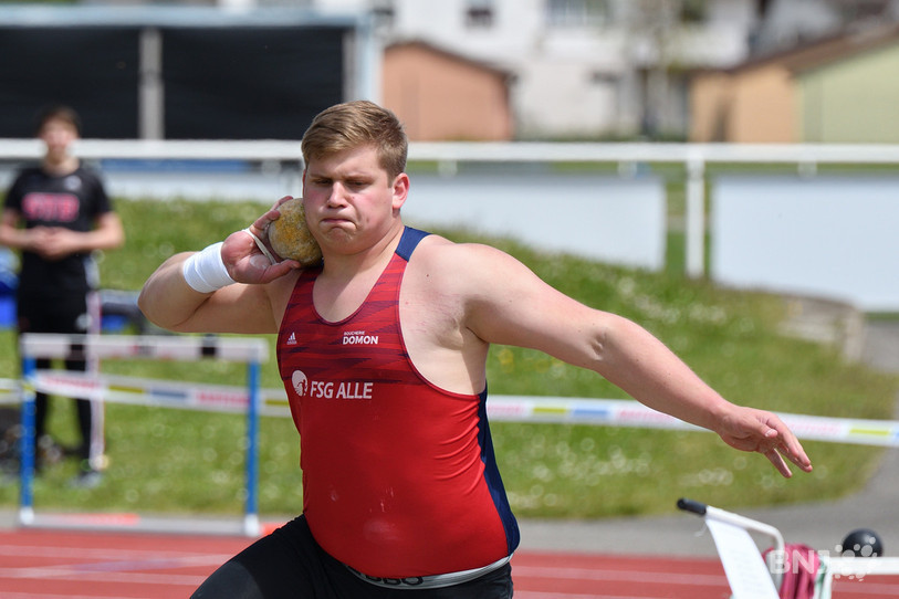 Jephté Vogel est le nouveau détenteur du record de Suisse junior (photo : archives, Georges Henz).
