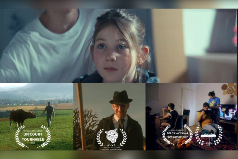 Les courts-métrages « Violette », « Clostridium Botulinum », « Les Œillets Jaunes » et « Voyage » de Noé Bregnard seront projetés ce samedi à CinémAjoie. (Photo : CinémAjoie.)