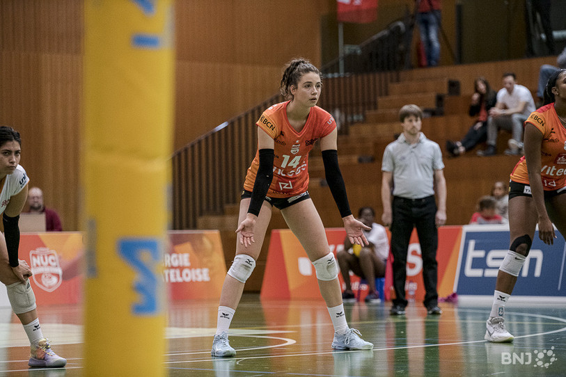 Julie Lengweiler qui a disputé la dernière saison avec le NUC s'impose comme une valeur sûre de l'équipe de Suisse. (photo : archives)