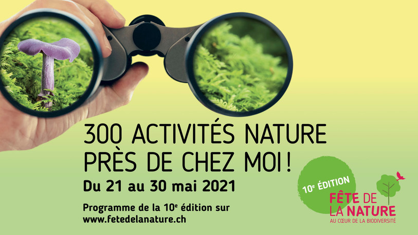La Fête de la Nature aura lieu du 21 au 30 mai. (Image : Fête de la Nature).