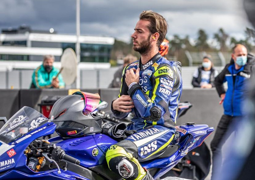Stéphane Frossard a grandi en observant les exploits de Valentino Rossi dans la catégorie reine de son sport. (Photo : Stéphane Frossard).