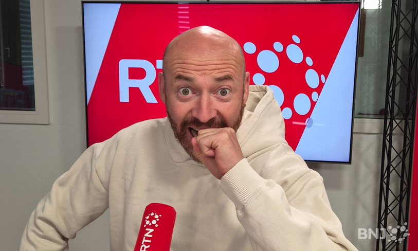 David Charles, prêt pour son dernier passage de la saison dans « La Matinale ».
