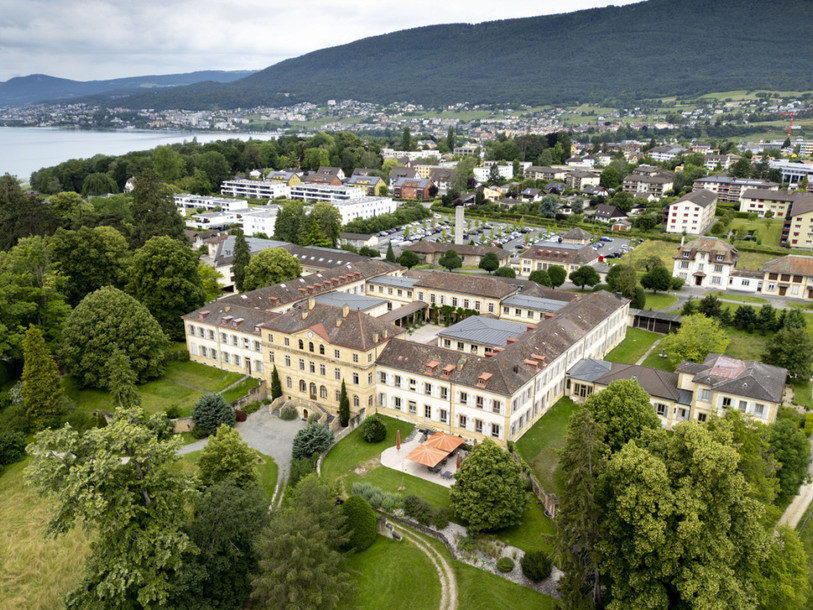 Le site de Préfargier du Centre neuchâtelois de psychiatrie (CNP), à Marin, fait l'objet de critiques régulières (archives).
CREDIT: KEYSTONE/LAURENT MERLET