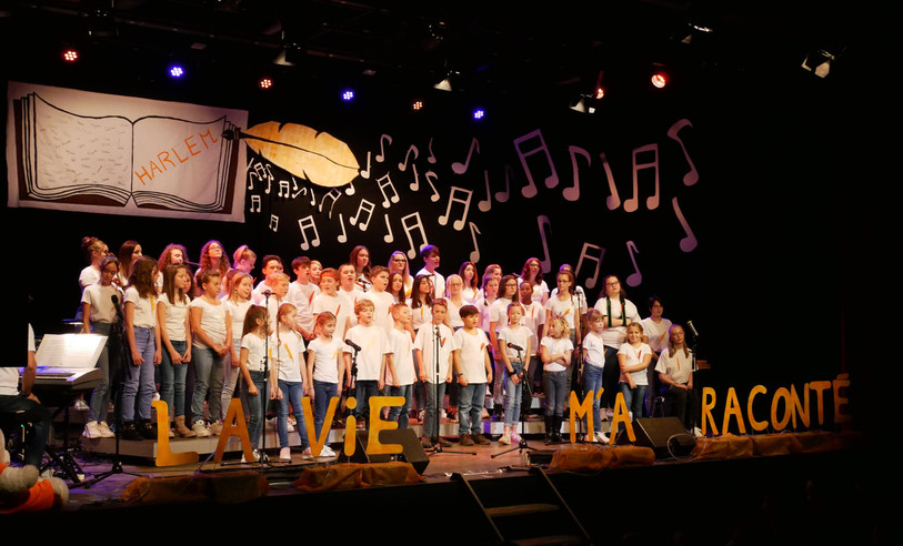 Le bonheur est dans le chant ! (photo: archive Groupe Harlem)