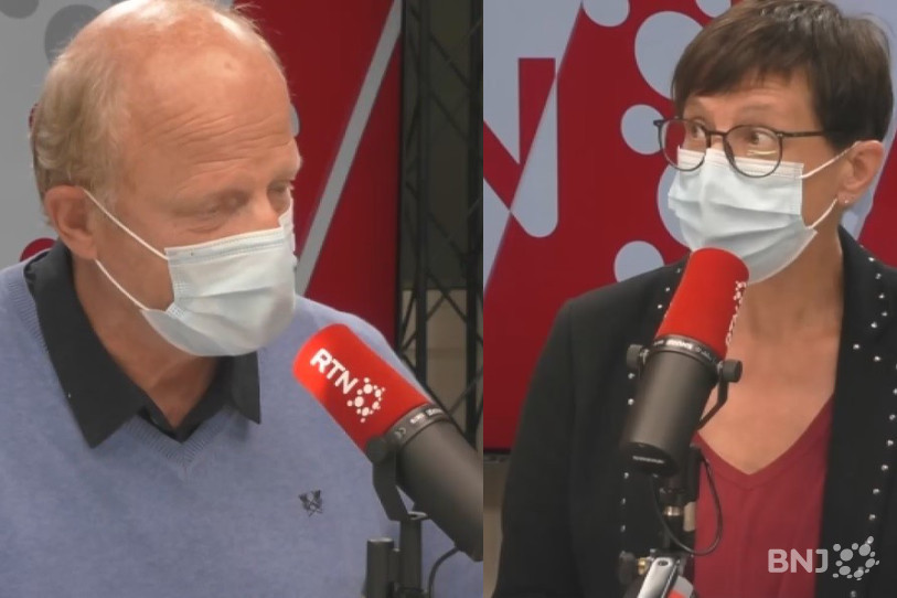 Jean-Denis Perrochet et Anne Challandes ont débattu ce jeudi sur l'initiative dite « anti-pesticides ». 