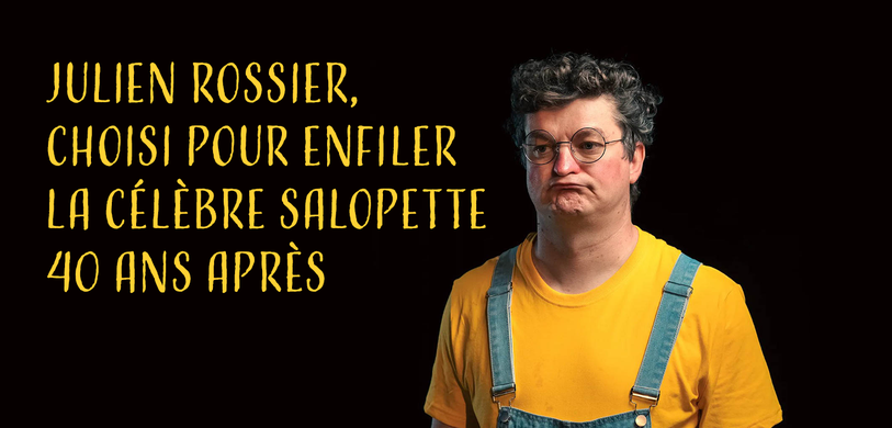 Julien Rossier dans la peau de Coluche