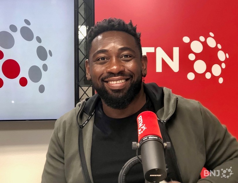 Christian Mukuna nous a démontré ses talents de ventriloque vendredi dans Good Morning Neuchâtel.