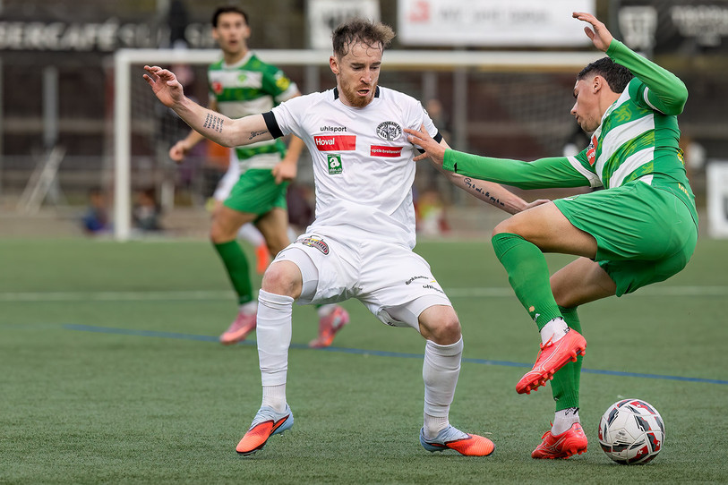 Après un passage au FC Bienne, Evan Stadelmann défend les couleurs de Breitenrain dans le championnat de Promotion League (photo : FC Breitenrain).