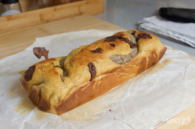 Le Banana Bread sorti du four…