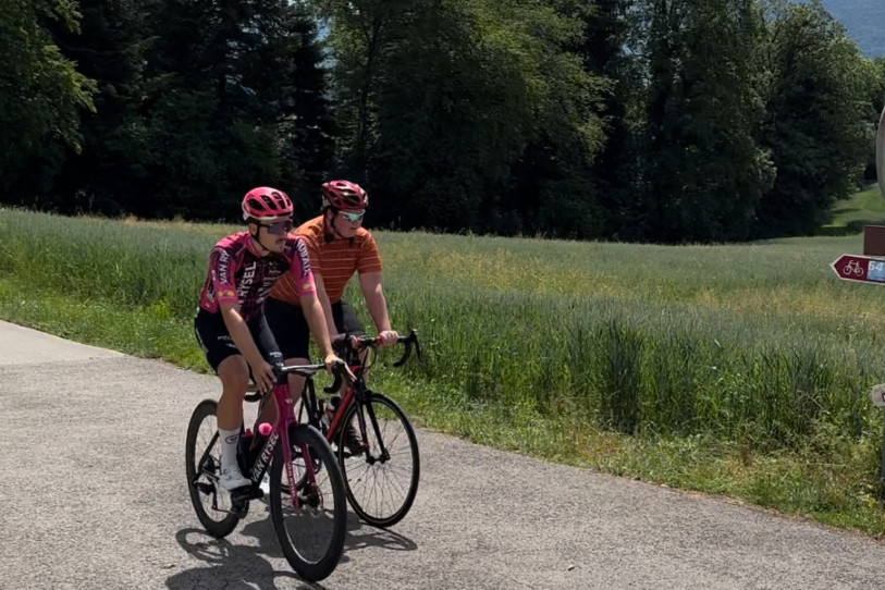 RFJ a accompagné Arnaud Tendon sur le parcours des Championnats de Suisse.