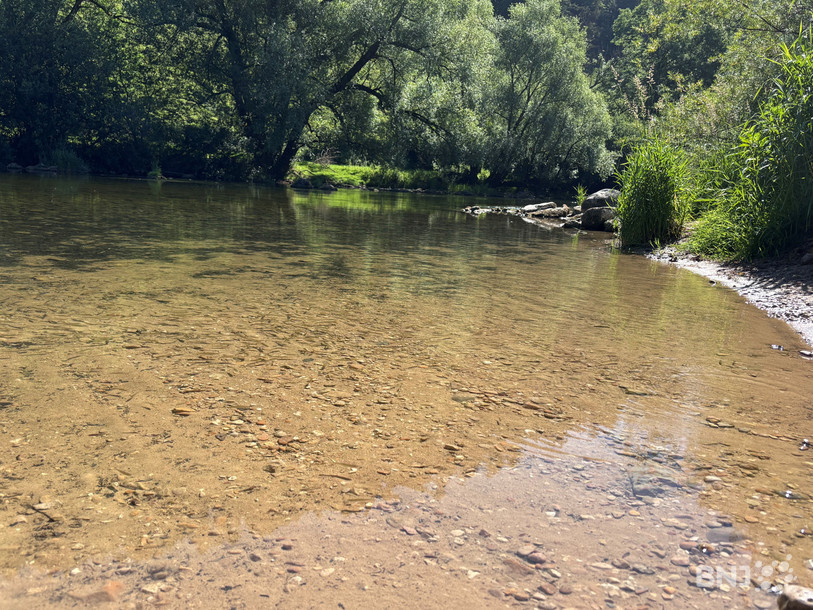 Le Doubs attend les randonneurs au bout du Sentier du facteur.
