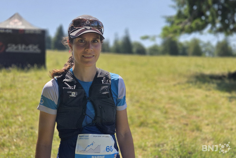 Marine Schaller a remporté l'épreuve féminine de la « Course des puissants ».