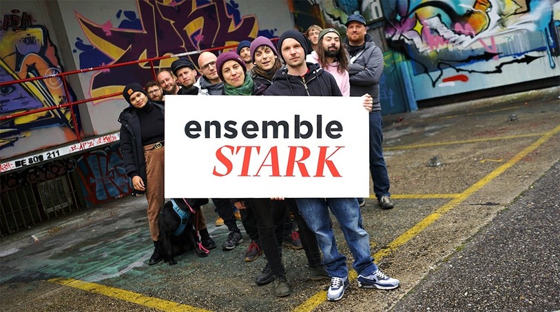 EnsembleSTARK peut rester provisoirement dans la propriété de la rue d'Aarberg 72 à Bienne. (Photo: EnsembleSTARK)