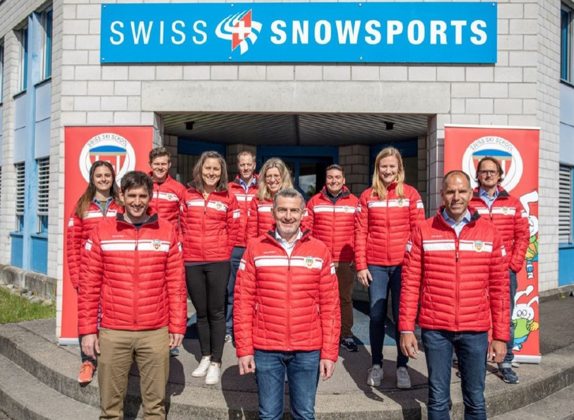 Stéphane Cattin (au centre au premier plan) sera à la tête d'une nouvelle équipe dès le 1er juillet (photo : Swiss Snowsports).