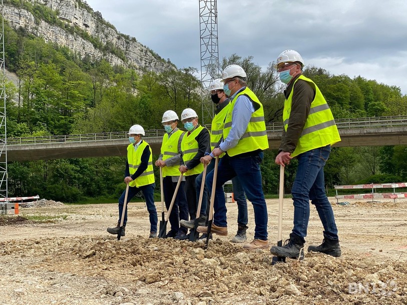 La nouvelle usine a débuté sa construction à Péry-La Heutte.