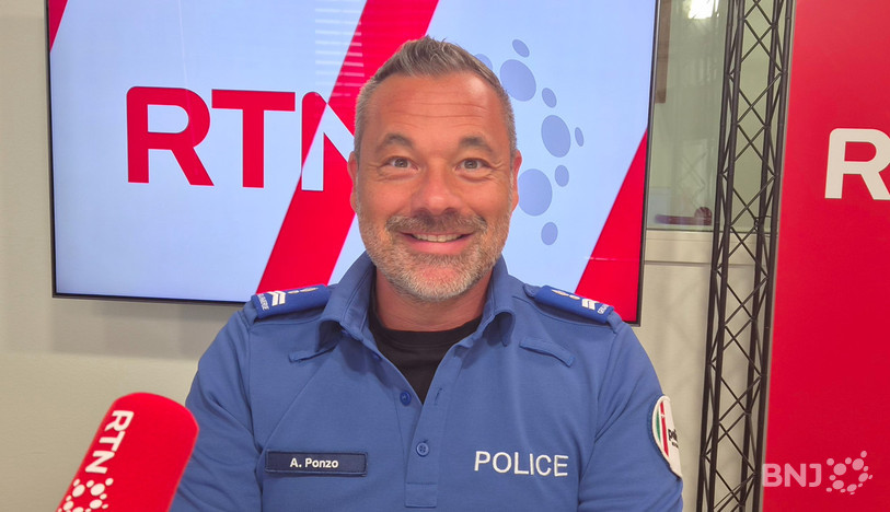 Achille Ponzo, chef de la prévention de la criminalité à la Police neuchâteloise, dans « La Matinale »