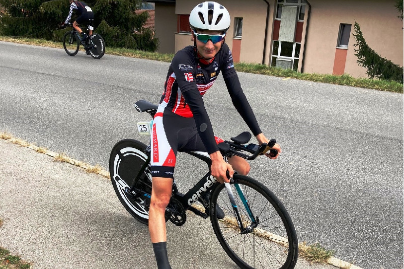 Robin Donzé a brillé aux Championnats de Suisse de contre-la-montre. (Photo : archives).
