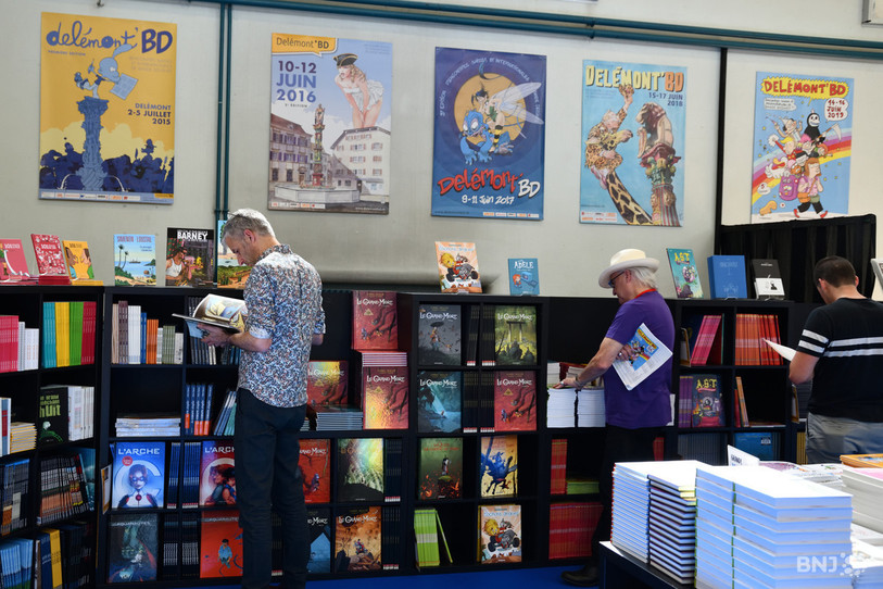 Une librairie sera notamment mise sur pied pour les bédéphiles, dans le respect des mesures sanitaires.
