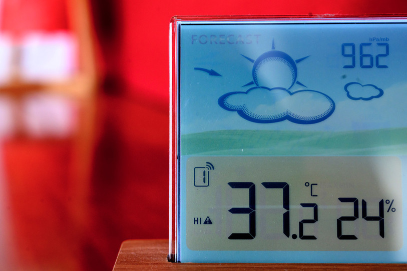 Le degré de danger de canicule passe de 3 à 4 ce jeudi. (Photo : KEYSTONE/Laurent Gillieron.) 