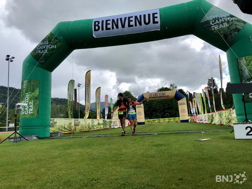 Les Français Hugo Deck et Benoît Girondel ont remporté l'épreuve-reine des 111km.