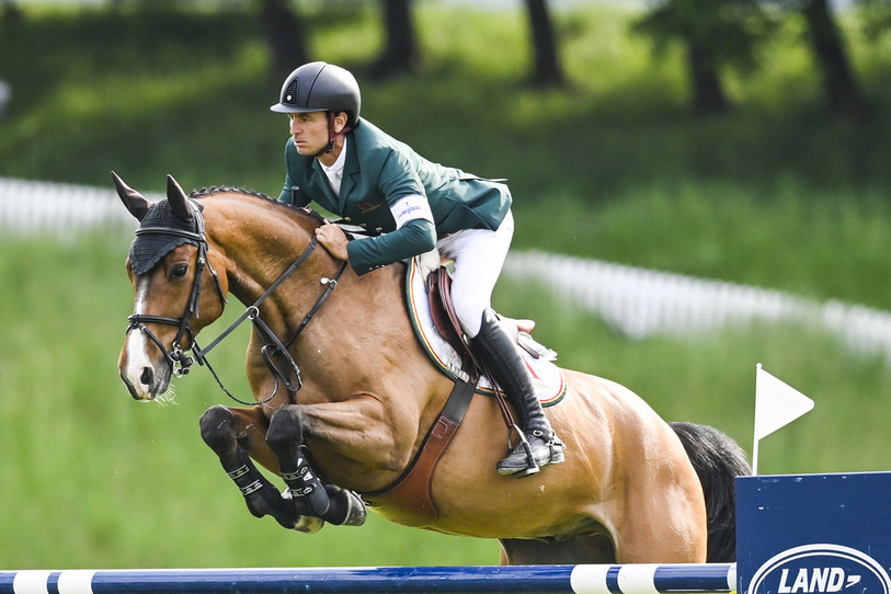 Steve Guerdat se rendra en Allemagne avec Albführen’s Maddox. (Photo : KEYSTONE/Gian Ehrenzeller)