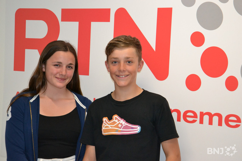 Chloé et Loïc se réjouissent de leur aventure. 