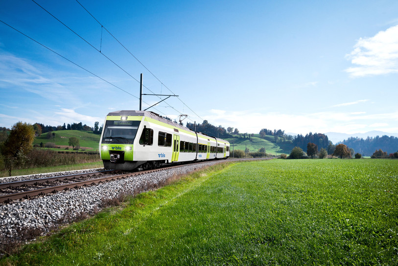 Des trains BLS vont circuler sur la ligne ferroviaire entre Bâle et Berne. (Photo : BLS/archives)