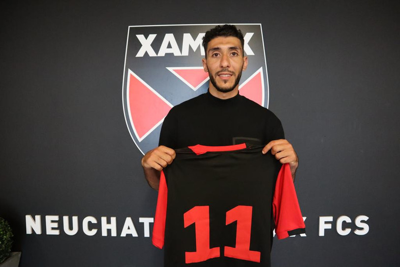 Yanis Lahiouel portera le numéro onze. (Photo : Xamax).