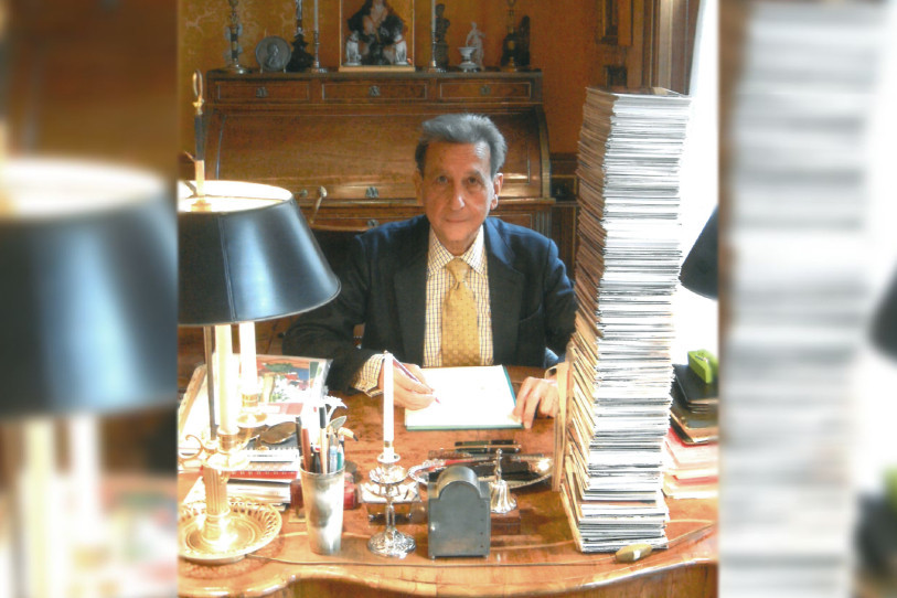 Alain Gruber était un spécialiste international de l'art décoratif en Europe. (Photo : jura.ch).