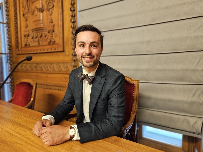 Jules Aubert est le nouveau président du Conseil général de la Ville de Neuchâtel.