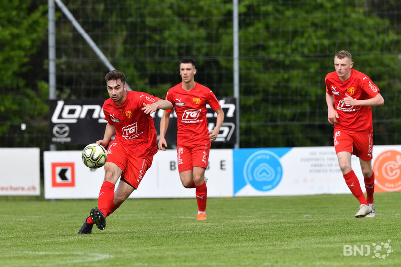 Sergio Cunha et le FC Tavannes/Tramelan doivent se contenter d'un point pour leur 1er match de la saison (photo : archives/Georges Henz).