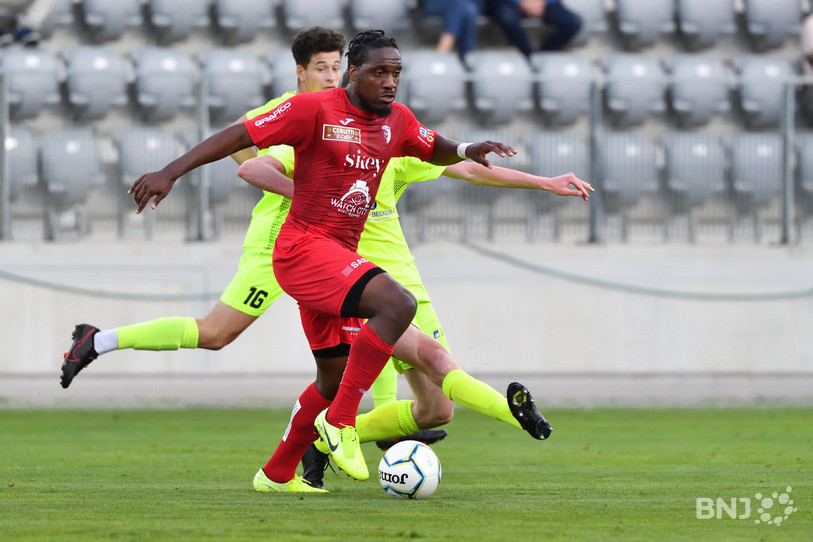 Mylord Kasaï a mis le FC Bienne sur les bons rails samedi à Langenthal (photo : archives/Georges Henz).