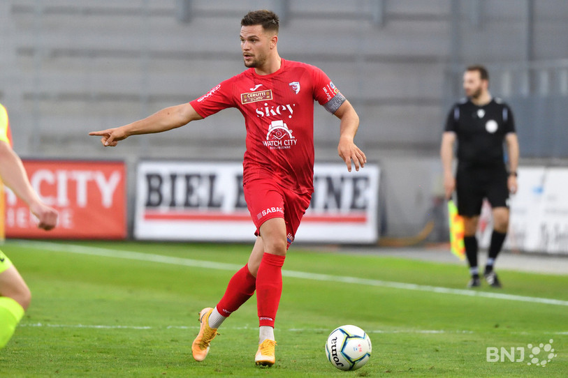 Le FC Bienne de Ricardo Colamartino retrouvera une vieille connaissance en Coupe de Suisse (photo : Georges Henz).