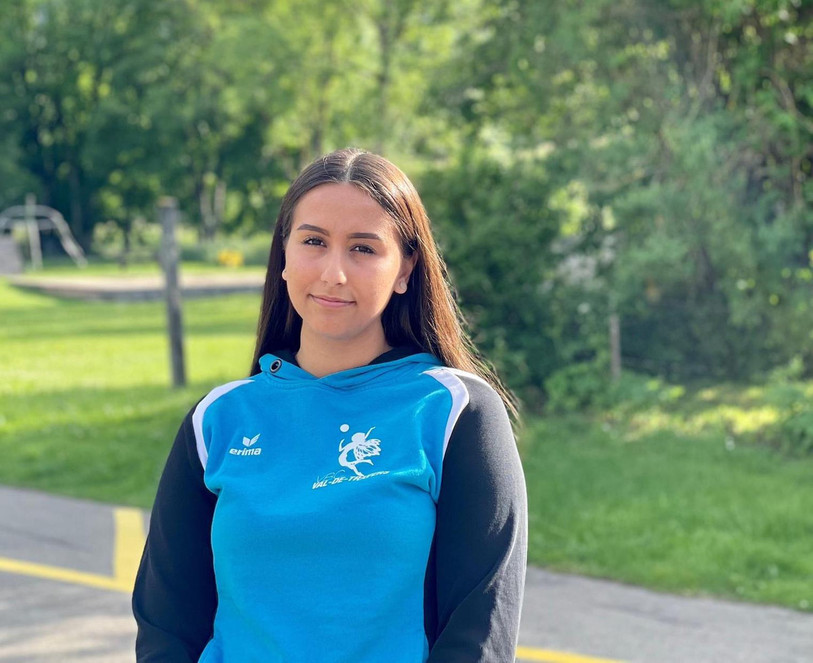 Liana Aliu a signé un contrat pro avec son club formateur. (Photo: VBC Val-de-Travers)