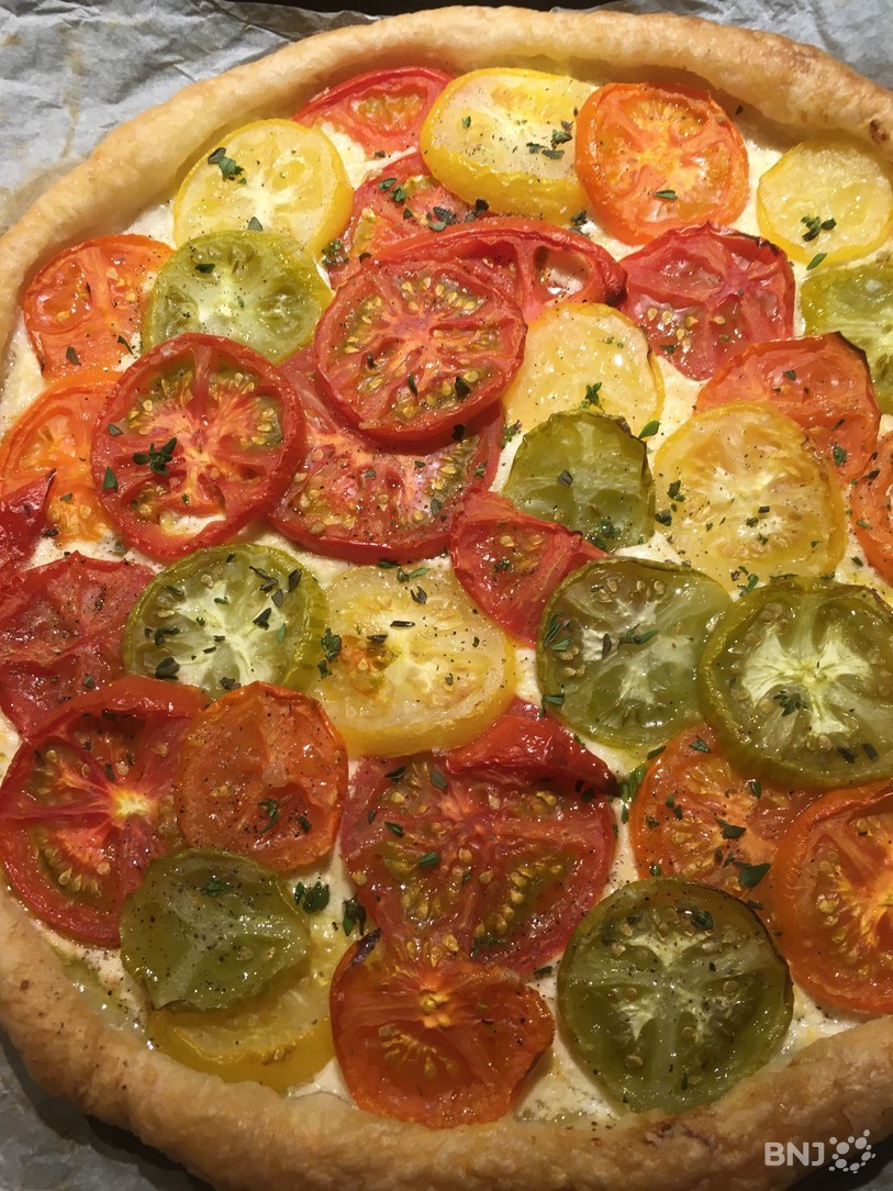 tarte aux tomates