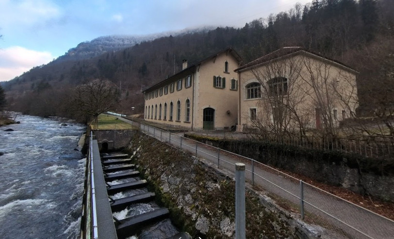 La centrale du Plan de l'Eau n'est plus exploitée depuis 2017 (photo : Google Images).