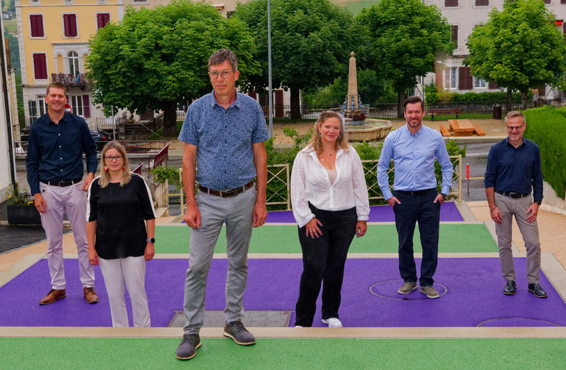 La photo officielle du Conseil communal loclois (© XRP Photo).