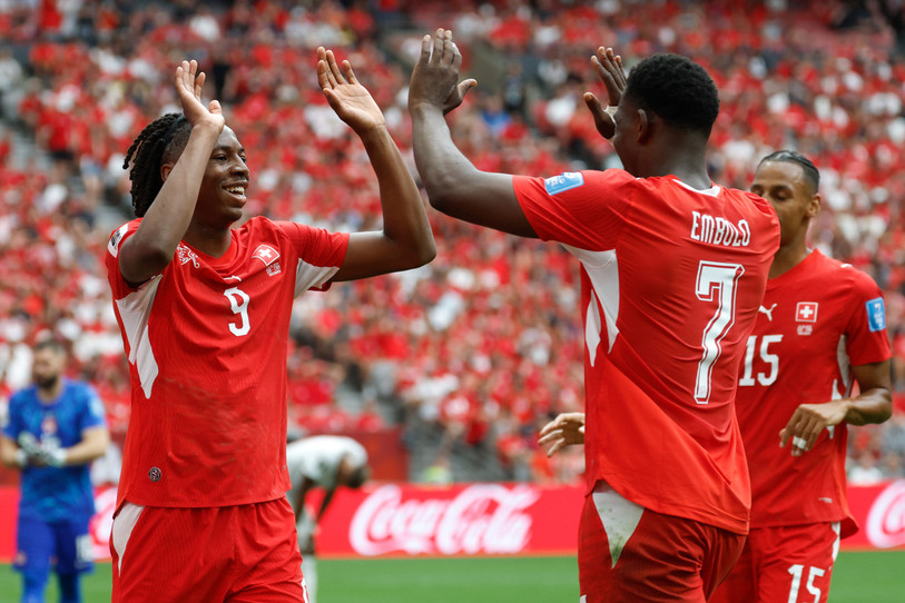 Selon Pascal Oppliger, l'équipe de Suisse de football a les armes pour passer l'obstacle des 16es de finale. (Photo : Keystone/Peter Klaunzer)