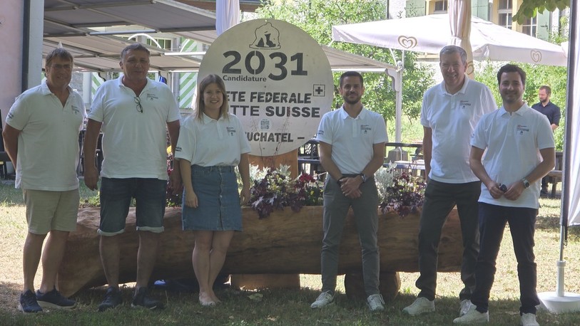 Le comité de candidature était heureux de présenter son projet jeudi.
