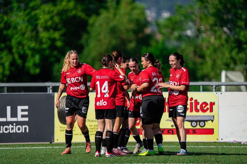 Neuchâtel Xamax et l'ANF veulent davantage collaborer pour promouvoir le football au féminin. (Photo : Neuchâtel Xamax)