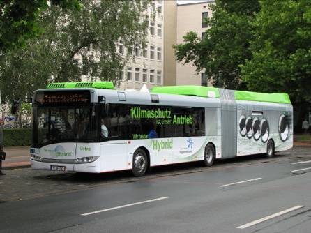 nouveaux bus hybrides sur le réseau urbain chaux-de-fonnier