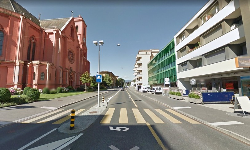 Un revêtement phono-absorbant sera posé cet été sur la route de la Rue Pierre-à-Mazel (Photo : Google Map).