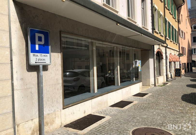 Si le changement d’affectation est accepté, le local commercial de la Rue de Fer 6 à Delémont sera transformé en restaurant tibétain.
