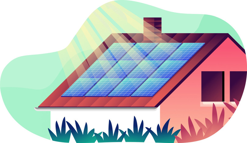 Le projet solaire veut accompagner les propriétaires qui souhaitent installer des panneaux photovoltaïques. (Illustration : Group-IT).