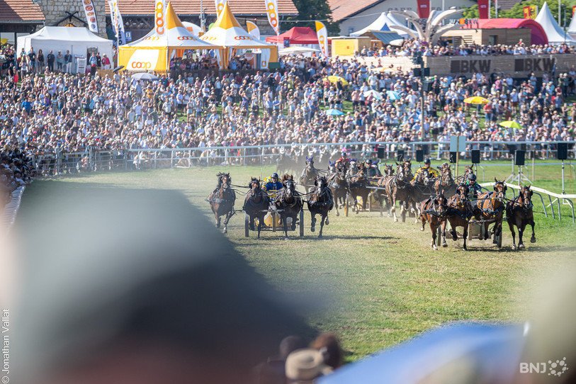 Le flou entoure les prochaines courses du Marché-Concours, l'état de la piste étant à l'heure actuelle préoccupant. (Photo d'archives : Jonathan Vallat)