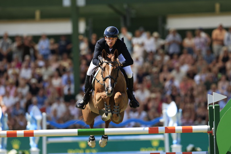 Une 3e place pour Steve Guerdat et Iashin Sitte. (EPA/Andreas Hillergren)