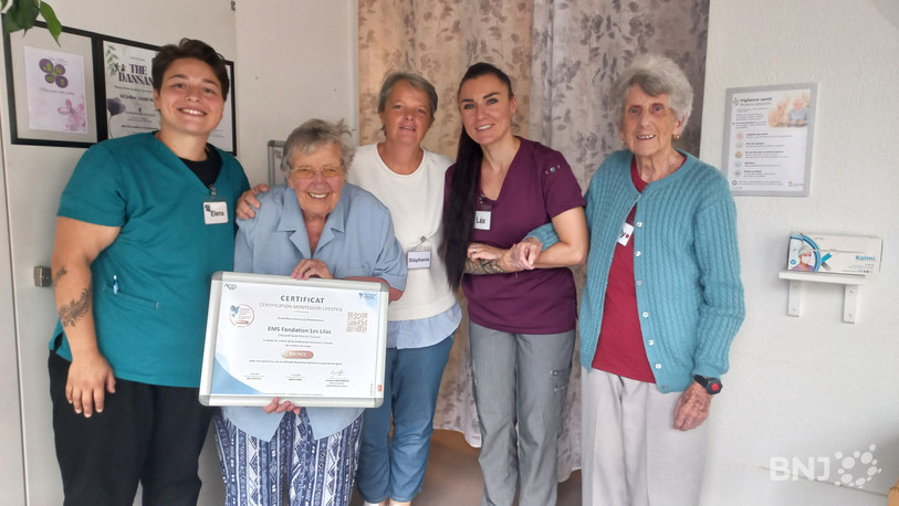 La fondation des Lilas, à Chézard-Saint-Martin, distinguée de la première certification AG&D Montessori, en Suisse.