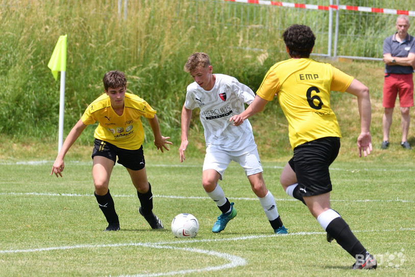 Les finales de Coupe jurassienne avaient lieu samedi à Courrendlin. (Photo : Georges Henz).