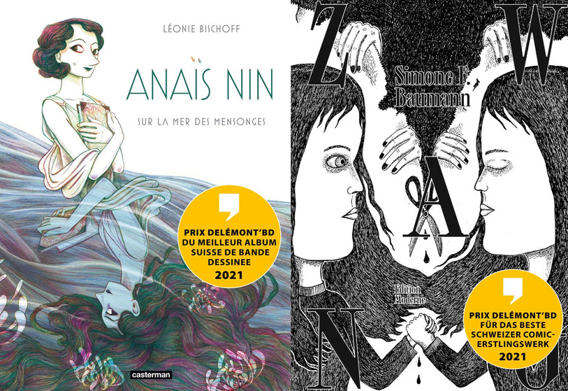 Les oeuvres de Léonie Bischoff et Simone F. Baumann ont été primées lors de la 7e édition du festival Delémont'BD.